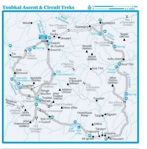 Toubkal ascent and Circuit Treks - beIN Atlas